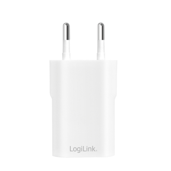 ALIMENTATOR retea 220V LOGILINK, universal, 1 x USB-A, 5W, 1A, alb PA0093B (timbru verde 0.18 lei) 