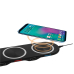 ALIMENTATOR wireless LOGILINK, compatibil cu tel. certificate Qi, 3 porturi wireless x 5W, 2 x USB (5V/2.1A), black, PA0182 (timbru verde 0.18 lei) 