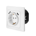 PRIZA LOGILINK, pentru perete, Schuko x 1, USB x1 5 V/2.1 A (10.5 W) / USB-C x 1 fast charge 5 V/3 A (15 W), 9 V/2 A (18 W), 12 V/1.5 A (18 W), 230 V AC, 50 Hz, alb PA0253 (include TV 0.18lei) 