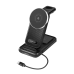 STATIE INCARCARE USB-C LOGILINK pt. Apple MagSafe, 4-in-1 wireless, incarca 4 echip. in acelasi timp, 20.5W, prot. supracurent/ supratensiune/ suprasarcina/ , negru, 