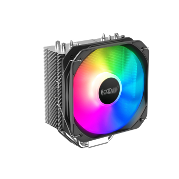 COOLER PCCOOLER, skt. universal, racire cu aer, vent. 130.6 mm x 1, 1600 rpm PALADIN 400 ARGB(timbru verde 4.00 lei) 