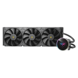 COOLER PCCOOLER, skt. universal, racire cu lichid, vent. 3x120mm, 600-1850RPM, LED ARGB, PD360 BK (timbru verde 2 lei) 
