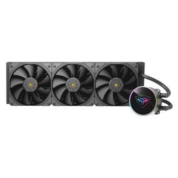 COOLER PCCOOLER, skt. universal, racire cu lichid, vent. 3x120mm, 600-1850RPM, LED ARGB, PD360 BK (timbru verde 2 lei) 