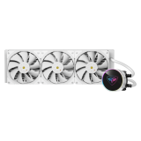COOLER PCCOOLER, skt. universal, racire cu lichid, vent. 3x120mm, 600-1850RPM, LED ARGB, PD360 WH (timbru verde 2 lei) 