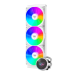COOLER PCCOOLER, skt. universal, racire cu lichid, vent. 3x120mm, 400-1800RPM, PD360S ARGB WH (timbru verde 2 lei) 