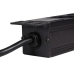 PDU LOGILINK 1U pt. rack 19 inch, 9 prize Schuko, intrare Schuko, max 16 A, 2 m, PDU9C03 (timbru verde 0.8 lei) 