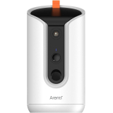 Camera supraveghere Arenti, 2K, 3MP, pentru animale de casa, cu dispenser de boabe, wireless 2.4/5 GHz, microSD max 256GB, detectie miscare si latrat, night vision 10m, audio bidirectional, pan si tilt, 
