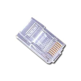 MUFA RJ-45 GEMBIRD pt. cablu UTP, Cat5e, RJ-45 (T), plastic, 100 buc, PLUG3UP6/100 