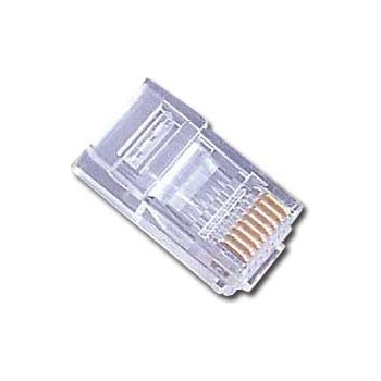 MUFA RJ-45 GEMBIRD pt. cablu UTP, Cat5e, RJ-45 (T), plastic, 50 buc, PLUG3UP6/50 