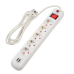 Prelungitor cu protectie Spacer 5 prize, 1.8m, 2xUSB, Spacer Externsion PP-5-18 USB
