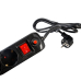 PRELUNGITOR SPACER, Schuko x 5, conectare prin Schuko (T), USB x 2, cablu 3 m, 16 A, max. 3500W, protectie supratensiune, negru, PP-5-30B USB/45505960 (timbru verde 0.18 lei) 