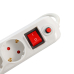 Prelungitor cu protectie Spacer 5 prize, 4.5m, 2xUSB, Spacer Externsion PP-5-45 USB