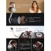 Casca OneOdio cu fir detasabil, tip over ear, utilizare profesionala, DJ, conectare prin Jack 3.5 mm | Jack 6.35 mm, difuzor 50 mm, impedanta 32 Ohm, argintiu | maro, Pro30 (timbru verde 0.8lei) 
