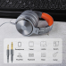 Casca OneOdio cu fir detasabil, tip over ear, utilizare profesionala, DJ, conectare prin Jack 3.5 mm | Jack 6.35 mm, difuzor 50 mm, impedanta 32 Ohm, gri, Pro50-Deep-Grey (timbru verde 0.8lei) 