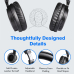 Casca OneOdio wireless, cu fir, tip over ear, utilizare multimedia, conectare prin Bluetooth 5.0 | Jack 3.5 mm | Jack 6.35 mm, difuzor 50 mm, impedanta 32 Ohm, acumulator 1000 mAh, negru, Pro-C-Black 