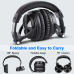 Casca OneOdio wireless, cu fir, tip over ear, utilizare multimedia, conectare prin Bluetooth 5.0 | Jack 3.5 mm | Jack 6.35 mm, difuzor 50 mm, impedanta 32 Ohm, acumulator 1000 mAh, negru, Pro-C-Black 