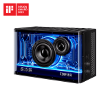BOXE EDIFIER Gaming desktop, RMS: 40W, Bluetooth 5.3, USB-C, USB-A, AUX, EQs preset 3 moduri, RGB 7 culori, GaN charger 35W, white, 