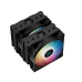 Cooler Deepcool AG620 ARGB, compatibil skt. Intel si AMD, racire cu aer, ventilator 120 mm, 1850 rpm, inaltime cooler 157 mm, 6 heatpipe, iluminat RGB R-AG620-BKANMN-G-2 (timbru verde 2.00 lei) 