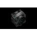 Cooler Deepcool AK400 Zero Dark PLUS, compatibil skt. Intel si AMD, racire cu aer, ventilator 120 mm x 2, 1650 rpm, inaltime cooler 155 mm, 4 heatpipe, R-AK400-BKNNMD-G-1 (timbru verde 2.00 lei) 