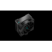 Cooler Deepcool AK400 Zero Dark, compatibil skt. Intel si AMD, racire cu aer, ventilator 120 mm, 1850 rpm, inaltime cooler 155 mm, 4 heatpipe, R-AK400-BKNNMN-G-2 (timbru verde 0.8 lei) 