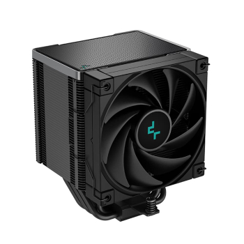 Cooler Deepcool AK500 Zero Dark, compatibil skt. Intel si AMD, racire cu aer, ventilator 120 mm, 1550 rpm, inaltime cooler 158 mm, 5 heatpipe, R-AK500-BKNNMT-G-1 (timbru verde 2.00 lei) 