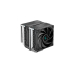 Cooler Deepcool AK620 Digital, compatibil skt. Intel si AMD, racire cu aer, ventilator 120 mm, 1850 rpm, inaltime cooler 162mm, 6 heatpipe, iluminat RGB R-AK620-BKADMN-G (timbru verde 2.00 lei) 