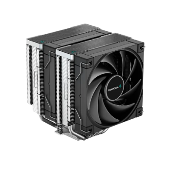 Cooler Deepcool AK620, compatibil skt. Intel si AMD, racire cu aer, ventilator 120 mm x 2, 1850 rpm, inaltime cooler , 6 heatpipe, R-AK620-BKNNMT-G (timbru verde 2.00 lei) 