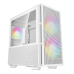 CARCASA DeepCool CH360 WH, Mini Tower, ATX, fara sursa, 3xfan, USB 3.2 gen 1 x 1, USB 2.0 x 2, audio, PSU shroud, 4 sloturi expansiune, iluminare ARGB, alb, R-CH360-WHAPE3-G-1 (timbru verde 0.24le 
