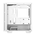 CARCASA DeepCool CH360 WH, Mini Tower, ATX, fara sursa, 3xfan, USB 3.2 gen 1 x 1, USB 2.0 x 2, audio, PSU shroud, 4 sloturi expansiune, iluminare ARGB, alb, R-CH360-WHAPE3-G-1 (timbru verde 0.24le 