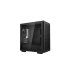 CARCASA DEEPCOOL CH370, Micro ATX, fara sursa, sticla securizata, 1 x 120mm fan, USB 3.0 x 2, Jack 3.5mm x 1, black, R-CH370-BKNAM1-G-1 (timbru verde 0.08 lei) 