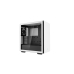 CARCASA DEEPCOOL CH510 WH, Middle Tower ATX, fara sursa, sticla securizata, 1 x 120mm fan, USB 3.0 x 2, Jack 3.5mm x 1, white, R-CH510-WHNNE1-G-1 (timbru verde 0.08 lei) 
