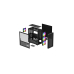 CARCASA DeepCool CH560 Digital, Middle Tower, ATX, fara sursa, sticla securizata, 4xfan RGB, USB 3.2 gen 1 x 1, USB Type-C x 1, Jack 3.5 mm, negru, R-CH560-BKAPE4D-G-1 