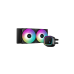 Cooler Deepcool LE520, compatibil skt. Intel si AMD, racire cu lichid, ventilator 120 mm x 2, 2250 rpm, iluminat RGB, R-LE520-BKAMMN-G-1 (timbru verde 2.00 lei) 