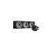 Cooler Deepcool LE720, compatibil skt. Intel si AMD, racire cu lichid, ventilator 120 mm x 3, 2250 rpm, iluminat RGB, R-LE720-BKAMMN-G-1 (timbru verde 2.00 lei) 
