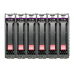 HPE MSA 10.8T SAS 10K SFF M2 6PK HDD BDL R0Q66A