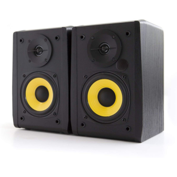 BOXE EDIFIER 2.0, RMS: 24W (2 x 12W), bluetooth, volum, bass, conectare simultana cu 2 echipamente BT, 220V alimentare, black R1010BT-BK (timbru verde 11.00 lei) 