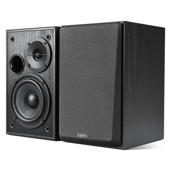 BOXE EDIFIER 2.0, RMS: 42W (2 x 21W), volum, bass, black, R1100-BK (timbru verde 11.00 lei) 