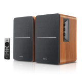 BOXE EDIFIER 2.0, RMS: 42W (2 x 21W), bluetooth, telecomanda wireless, volum, bass, treble, optical, sub-out, brown, R1280DBS-BR (timbru verde 11.00 lei) 