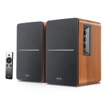 BOXE EDIFIER 2.0, RMS: 42W (2 x 21W), telecomanda wireless, volum, bass, treble, sub-out, brown, R1280TS-BR (timbru verde 11.00 lei) 