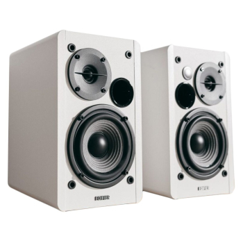 BOXE EDIFIER 2.0, RMS: 42W (2 x 21W), telecomanda wireless, volum, bass, treble, white, R1280Tw (timbru verde 11.00 lei) 