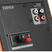 BOXE EDIFIER 2.0, RMS: 42W (2 x 21W), telecomanda wireless, volum, bass, treble, brown, R1380T-BR (timbru verde 11.00 lei) 