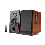 BOXE EDIFIER 2.0, RMS: 66W (2 x 15W, 2 x 18W), bluetooth, telecomanda wireless, volum, bass, treble, dual RCA, brown, R1700BT-BR (timbru verde 11.00 lei) 