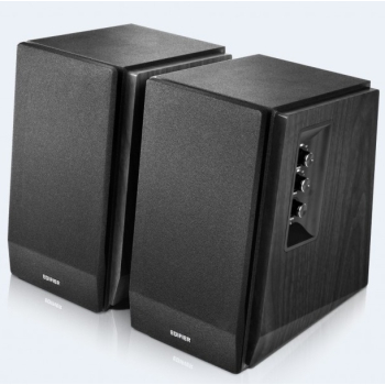 BOXE EDIFIER 2.0, RMS: 66W (2 x 15W, 2 x 18W), bluetooth, telecomanda wireless, volum, bass, treble, dual RCA, black, R1700BT (timbru verde 11.00 lei) 