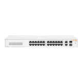 Hewlett Packard Enterprise Aruba Instant On 1430 26G 2SFP Unmanaged L2 Gigabit Ethernet (10/100/1000) 1U White