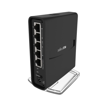 Router hAP ac, 5 x Gigabit, 802.11b/g/n 2.4Ghz, 802.11an/ac 5GHz, USB - MikroTik RBD52G-5HacD2HnD-TC  