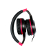 Casti cu micr. Spacer Pearl Red, cu fir SPHS-PEARL-RD