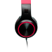 Casti cu micr. Spacer Pearl Red, cu fir SPHS-PEARL-RD