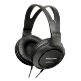 Panasonic Closed type digital monitoring headphones, speakers with a diameter of 30 mm, neodymium magnet, frequency range 10 Hz - 27 kHz RP-HT161E-K (timbru verde 0.8 lei) 