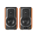 BOXE EDIFIER 2.0, RMS: 120W (2 x 25W, 2 x 35W), bluetooth, wireless, telecomanda wireless, volum, bass, treble, coaxial, optic, brown, 
