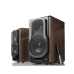 BOXE EDIFIER 2.0, RMS: 130W (2 x 15W, 1 x 50W, 1 x 50W), bluetooth, telecomanda wireless, volum, bass, treble, optical, coaxial, brown, S2000MKIII (timbru verde 11.00 lei) 